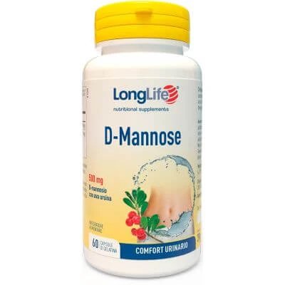 Longlife d-mannose 60 capsule