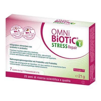 Omni biotic de reparare a stresului 7 pliculețe de 3 g