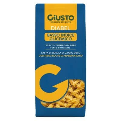 Giusto diabel paste fusilli cu indice glicemic scăzut 400 g