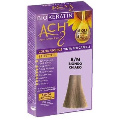 Biokeratin ach8 color prodige 8/n blond deschis