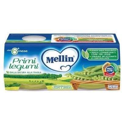 Primele leguminoase omogenizate Mellin 2 x 80 g