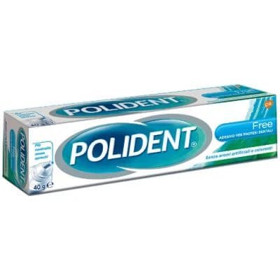 Adeziv pentru proteze dentare fără Polident 40 g
