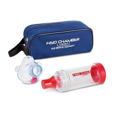 Fisiochamber vision plus cameră de inhalare antistatică pentru sugari cu mască panda