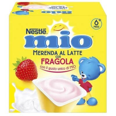 Mio gustare cu căpșuni 4 x 100 g
