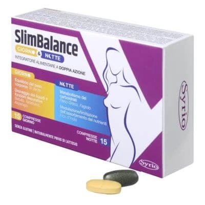 Slim Balance zi și noapte 15 comprimate zi 15 comprimate noapte