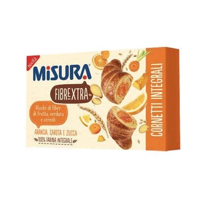 Misura cornetti fibre extra portocalii morcov și dovleac 300 g