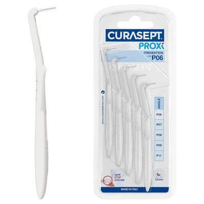 Curasept proxi unghi p06 alb / alb