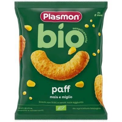 Plasmon paff bio porumb mei 15 g