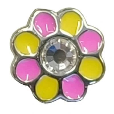Ink1226c pentrualobi kid cristal floare din oțel inoxidabil