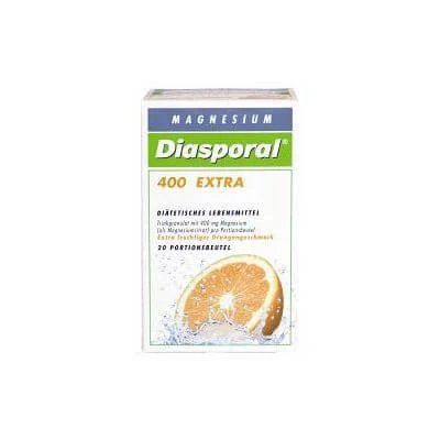 Magneziu diasporal araancia 20 pliculețe