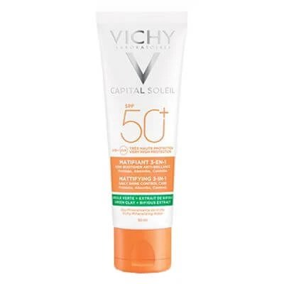 Capital soleil antiacnee purifiant spf 50+ 50 ml