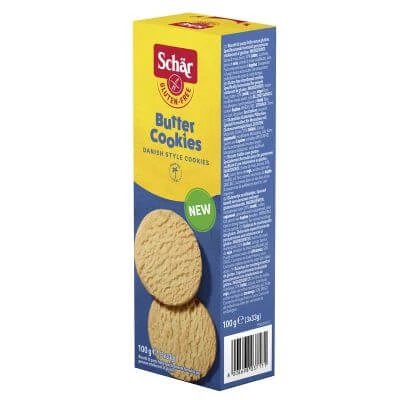 Schar biscuiți cu unt biscuiți shortbread 3 porții de 33 g