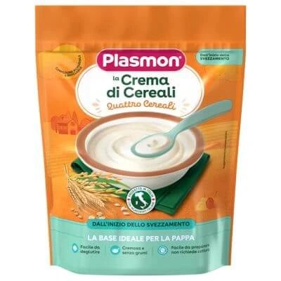 Crema de cereale Plasmon cu 4 cereale 200 g