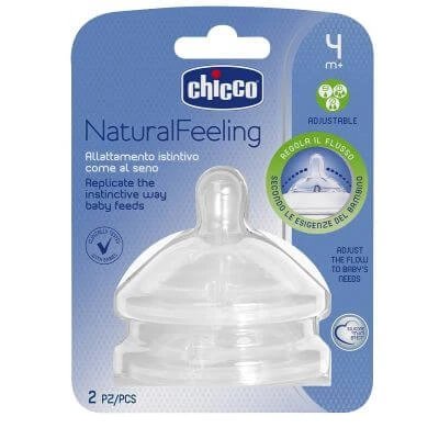 Tetină Chicco stepup nou 4m+ debit reglabil
