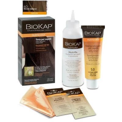 Biokap nutricolor 6.0 tutun blond culoare tub + sticla