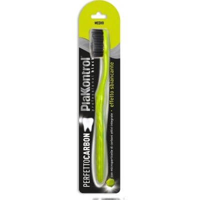 Plakkontrol perfect carbon periuță de dinți manuală blister 1 buc