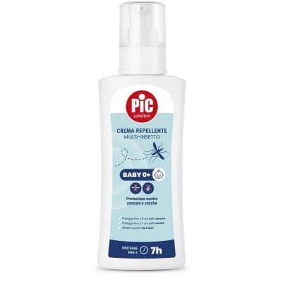 Pic solution multi-insect repellent cream baby 0+ 100 ml