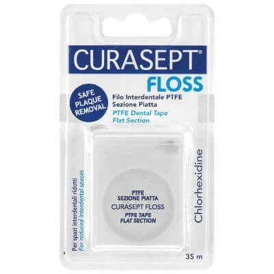 Curasept ață ptfe bandă clorhexidină