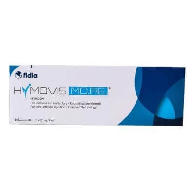 Seringă intraarticulară preumplută hymovis mo re hyadd4 hexadecilamidă acid hialuronic 32mg/4ml 4 ml
