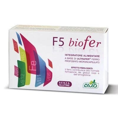 F5 biofer 30 capsule blister 14,8 g