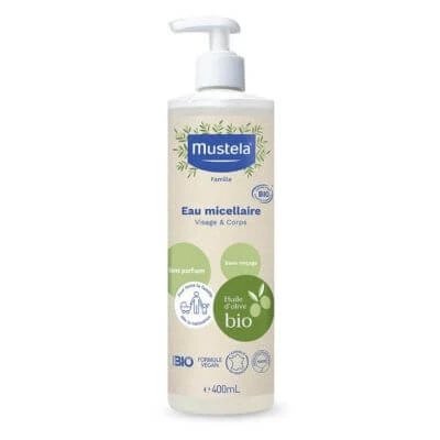 Apă micelară organică Mustela 400 ml