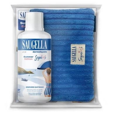 Saugella seguimi bundle dermoliquid 500 ml + gadget pochette