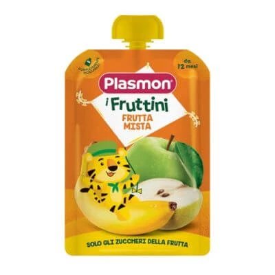 Plasmon i fruttini fructe mixte 130 g