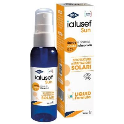 Ialuset Sun Spray pentru arsuri solare și iritații 100 ml