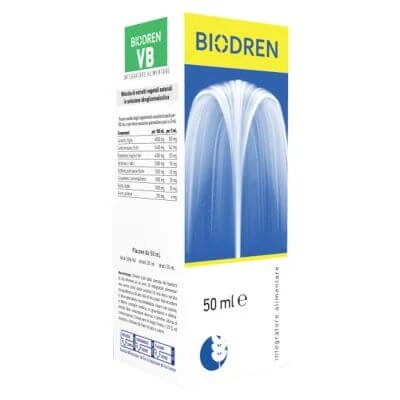 Biodren vb 50 ml soluție hidroalcoolică