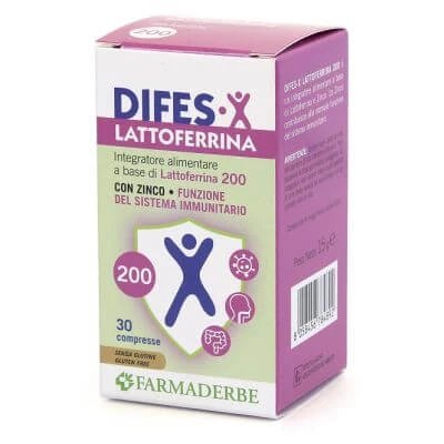 Difes x lactoferrin 200 30 comprimate