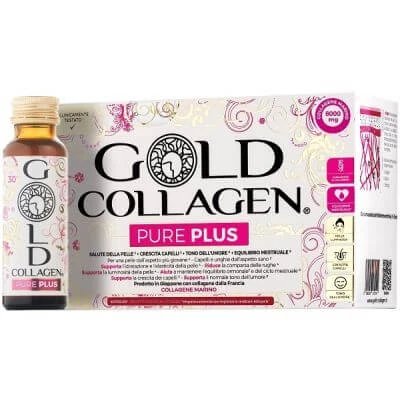 Colagen de aur pur plus 10 flacoane 50 ml