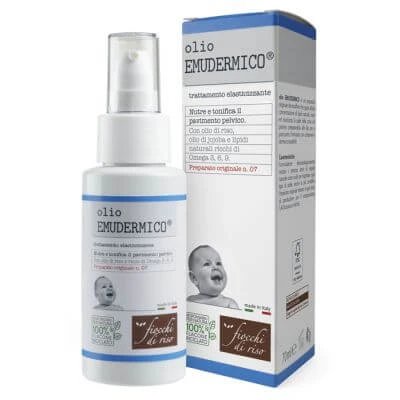 Ulei emudermic elasticizant din fulgi de orez 70 ml