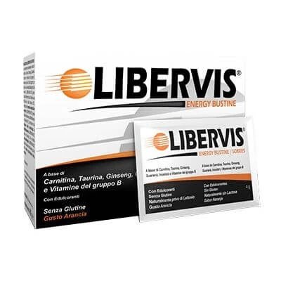 Libervis energy portocaliu 20 pliculețe
