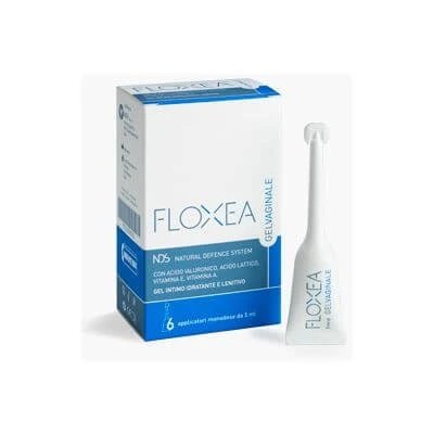Floxea gel vaginal 6 aplicatoare doză unică 5 ml