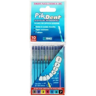 Scobitoare Pikdent 5 albastru 10 bucăți