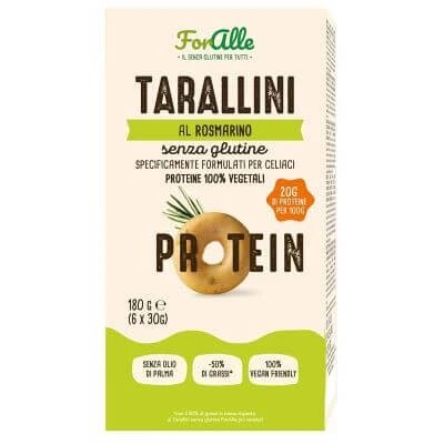 Proteine Foralle tarallini rozmarin 6 pliculețe 30 g