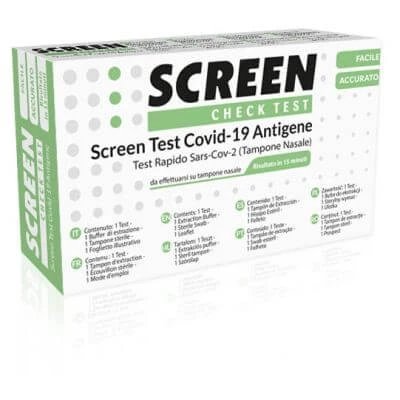Screen autodiagnostic rapid antigen test covid-19 sars-cov-2 tampoane nazale selftest covid test antigen ecran