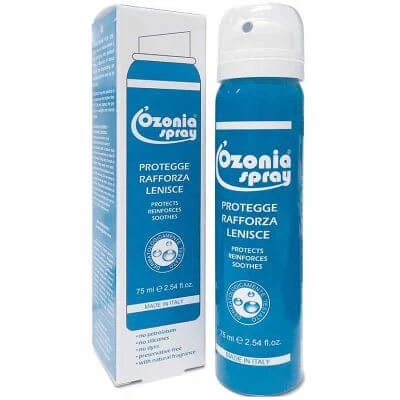 Spray cu ulei de ozon pentru piele sensibilă înroșită, inflamată, distrofică și membrane mucoase 75 ml