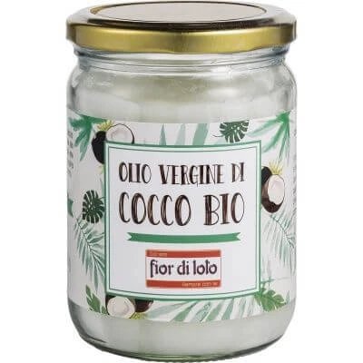 Fior di loto ulei de nucă de cocos virgin organic 450 ml