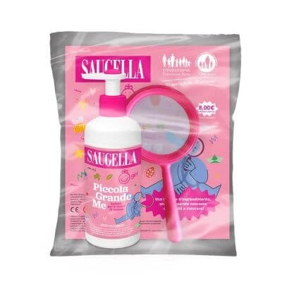 Saugella little big me bundle girl 200 ml + gadget