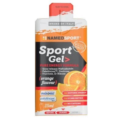 Gel sport portocaliu 25 ml