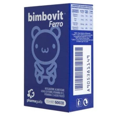Bimbovit picături de fier 15 ml