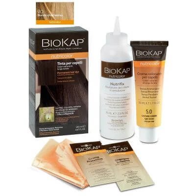 Biokap nutricolor 9.0 tub + sticlă de culoare blond foarte deschis