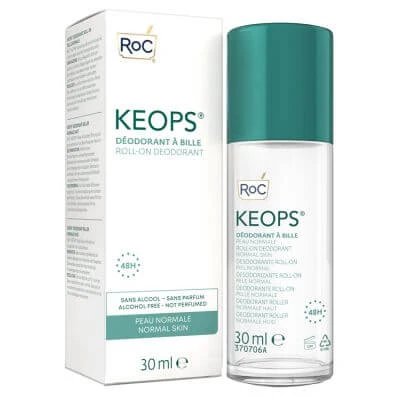 Roc keops deodorant roll-on 48h 30 ml