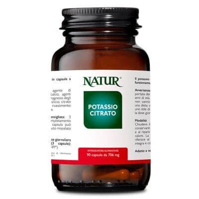 Citrat de potasiu 90 capsule