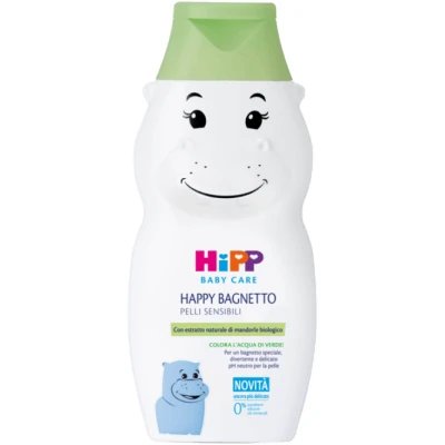 Hipp Baby Care Happy Baby Bath Hippopotamus Fun 300 ml