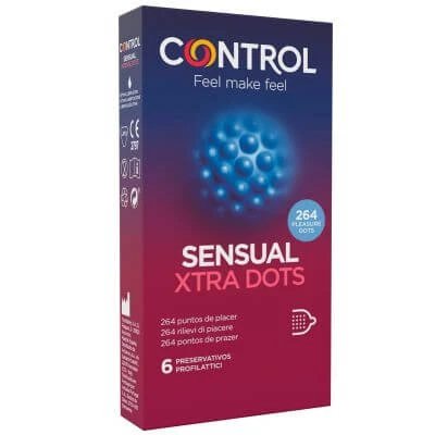 Control senzual xtra dots 6 bucăți