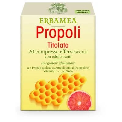 Propolis titrat 20 comprimate efervescente