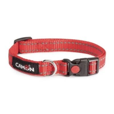 Guler reflex cu tensiune redusă roșu 15 mm x 26/40 cm