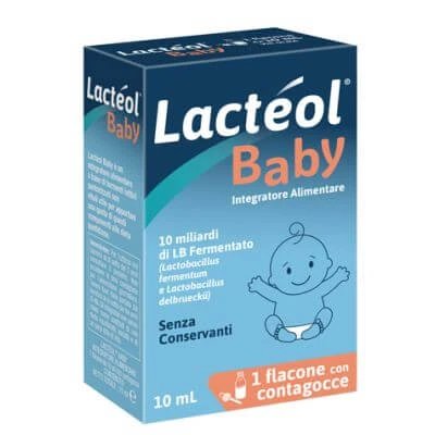 Lacteol flacon picurător pentru copii 10 ml
